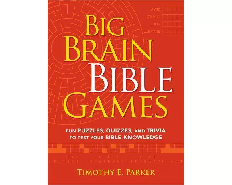 Big Brain Bible Games – Fun Puzzles, Quizzes, and Trivia to Test Your Bible Knowledge