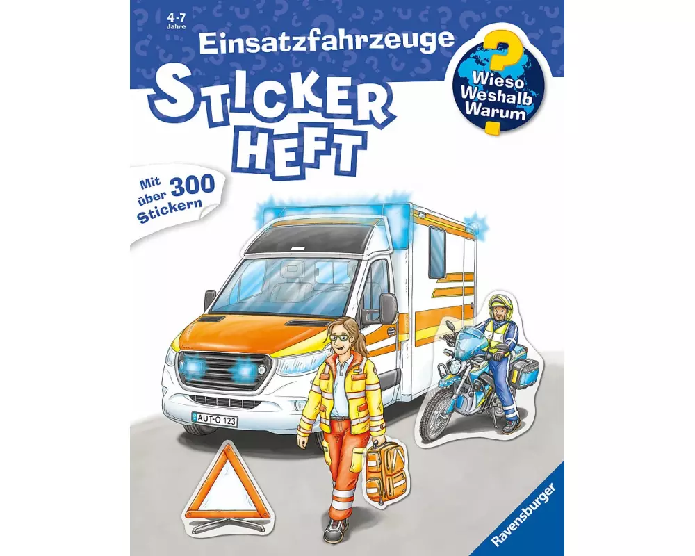 Wieso? Weshalb? Warum? Stickerheft - Einsatzfahrzeuge