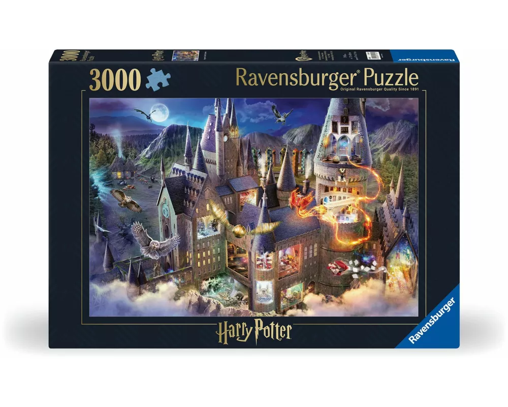 Erwachsenenpuzzle 3000 Teile - Harry Potter - Hogwarts Interior