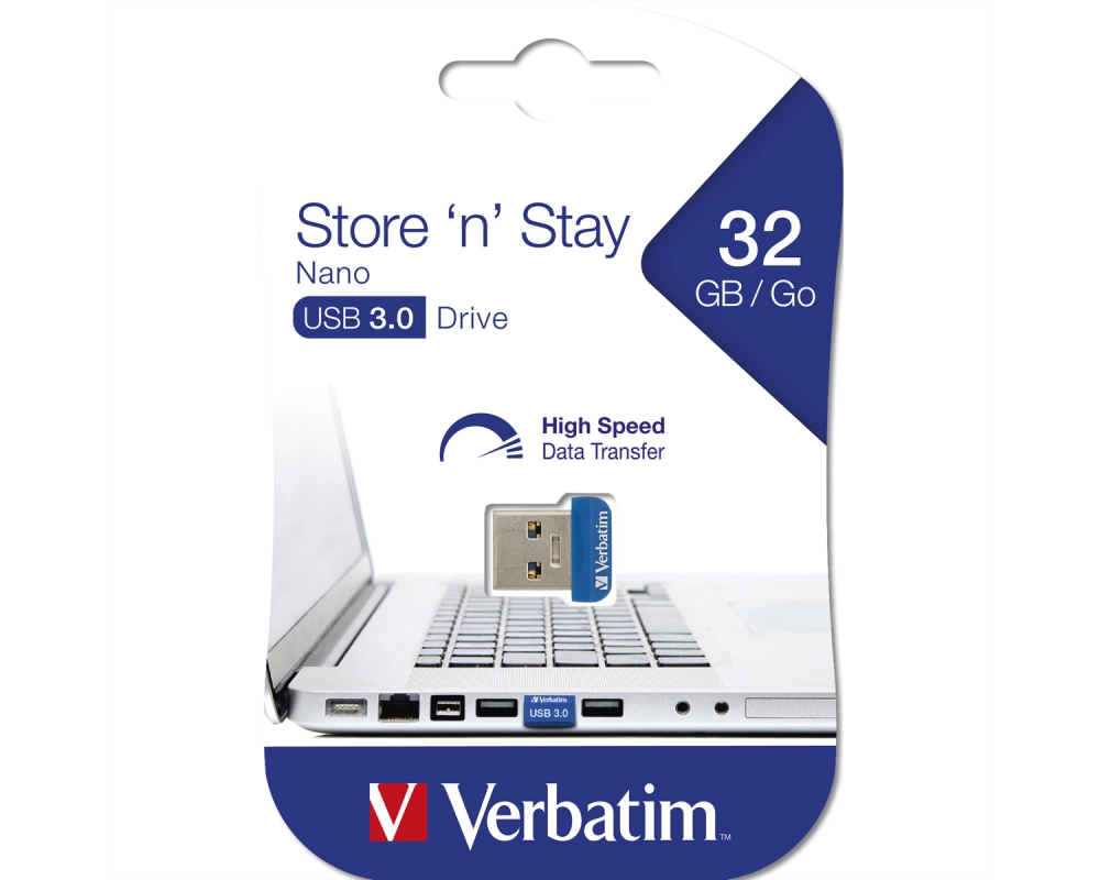 VERBATIM Store 'n' Stay Nano USB 3.0, 32GB