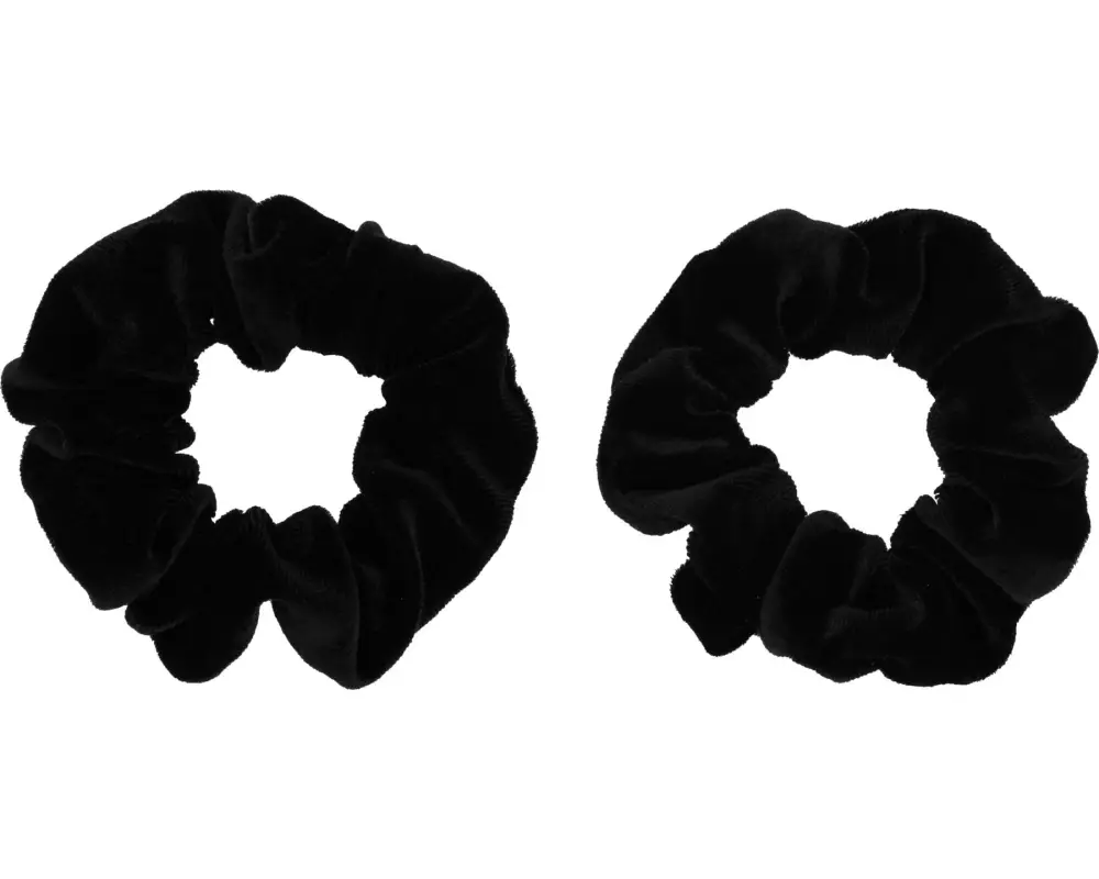 DailyGo Scrunchy 2 Stück, Schwarz