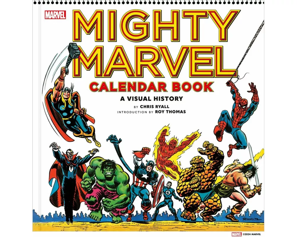Mighty Marvel Calendar Book: A Visual History