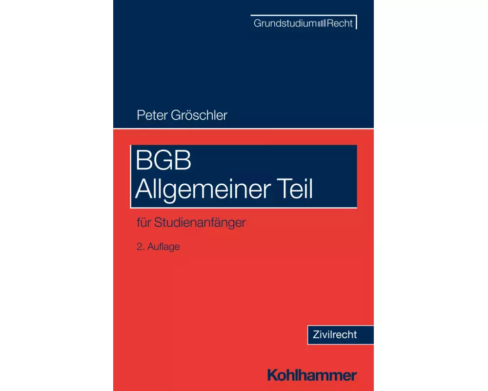 BGB Allgemeiner Teil