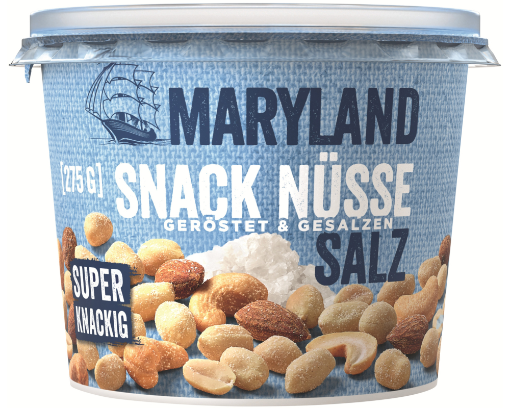 MARYLAND Snack Nüsse Salz KH18403 275g