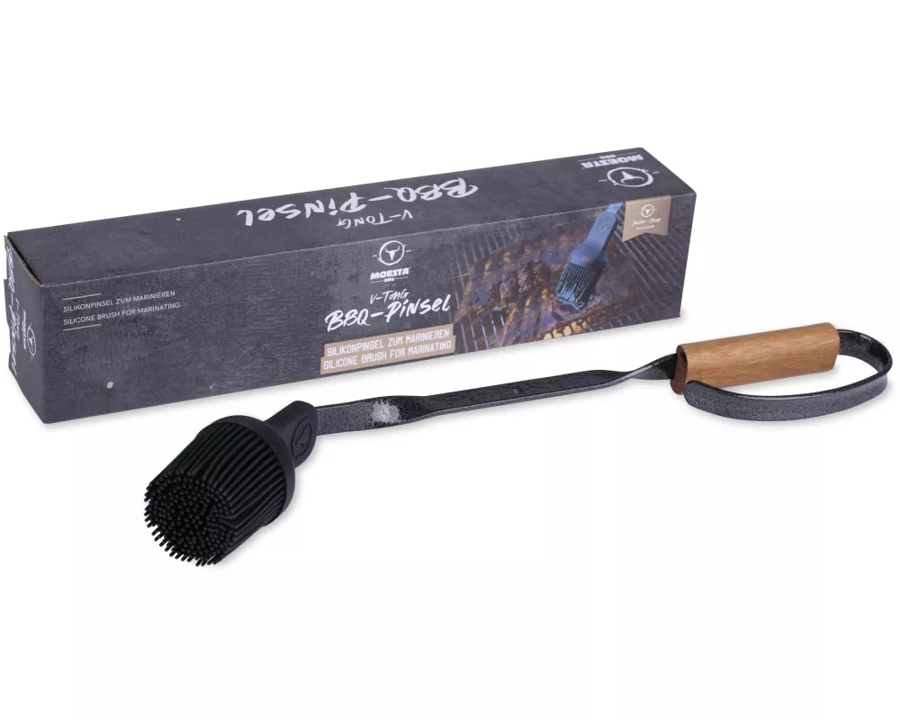 Moesta BBQ Marinierpinsel VTong Schwarz