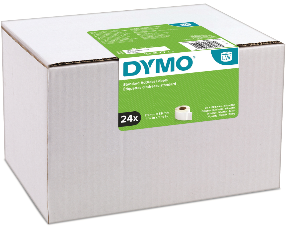 DYMO Adress-Etiketten S0722360 24 Rl./130 Stück