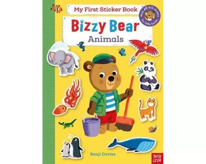 Bizzy Bear: My First Sticker Book Animals