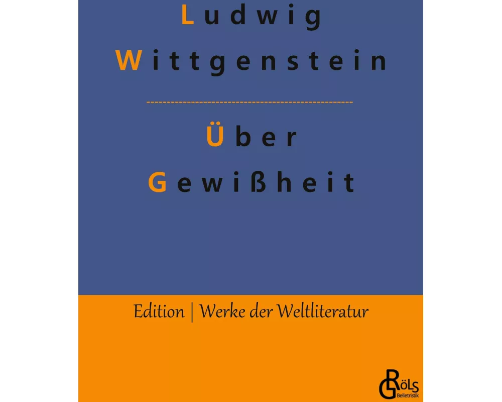 Über Gewißheit