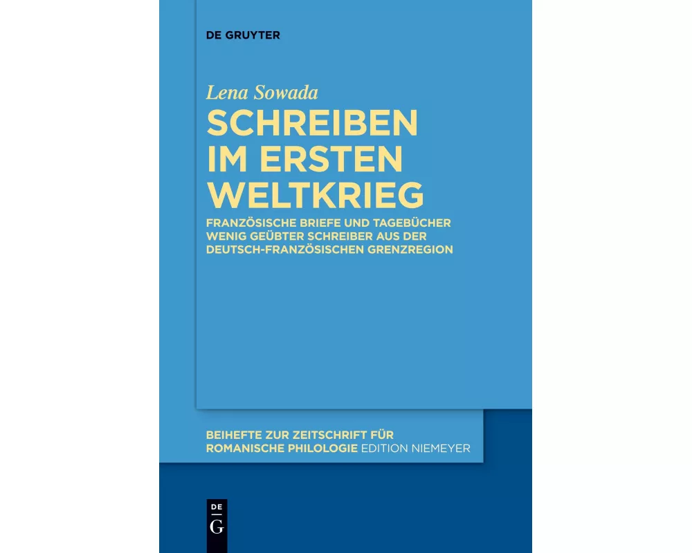 Schreiben im Ersten Weltkrieg