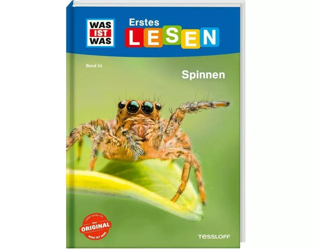 WAS IST WAS Erstes Lesen Band 24. Spinnen