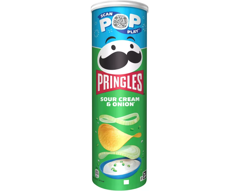 Pringles Chips Sour Cream and Onion 185 g