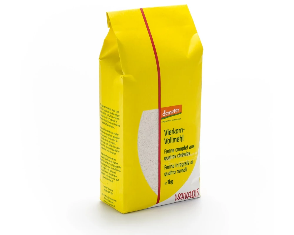 Vanadis Vierkorn-Vollkornmehl, Demeter 1 kg