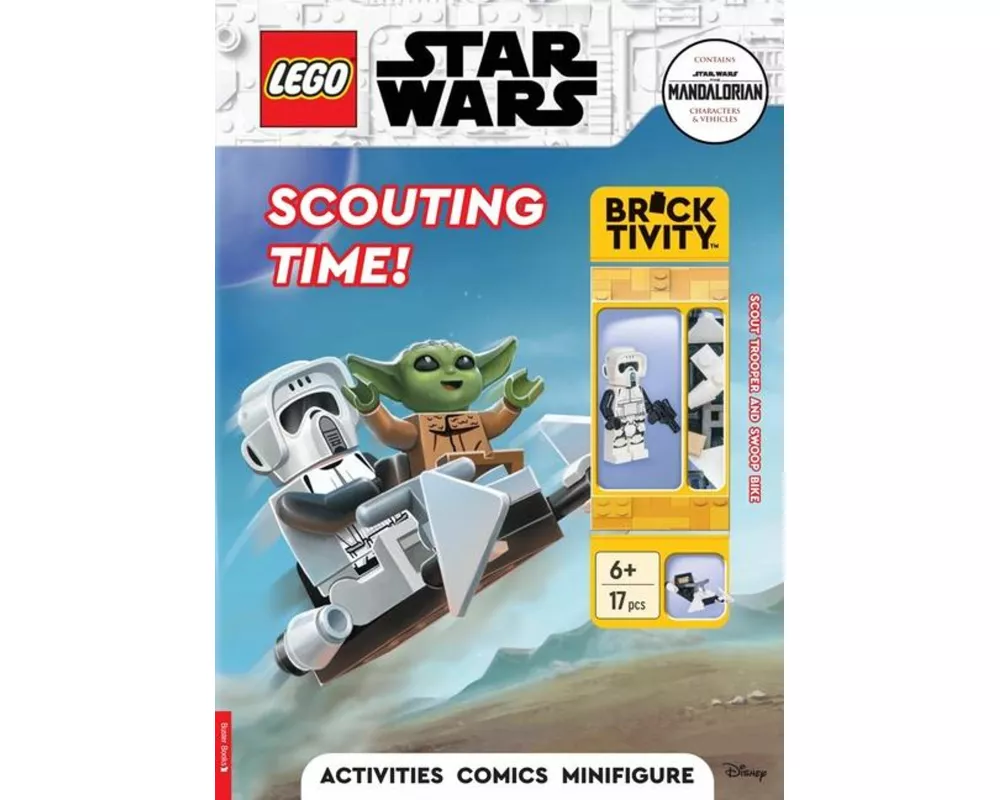 LEGO Star Wars(TM): Scouting Time Activity Book (with Scout Trooper minifigure and swoop bike)