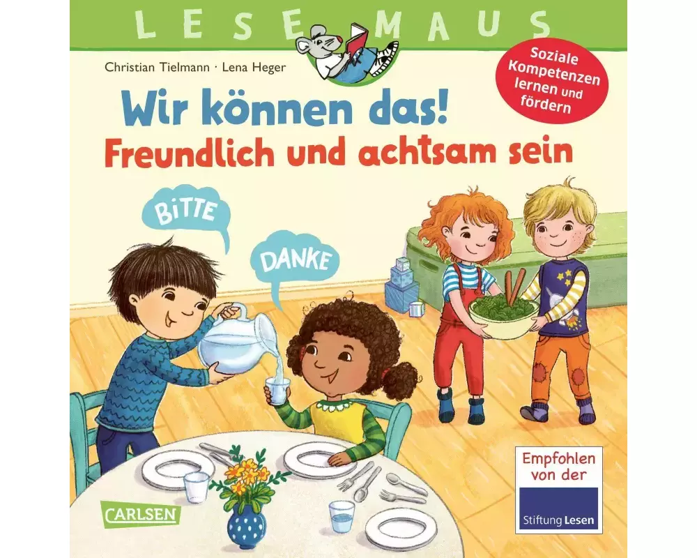 LESEMAUS 128: Wir können das! Freundlich und achtsam sein