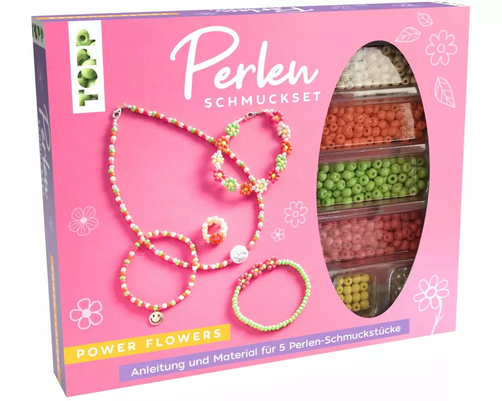 Perlen-Schmuckset - Power Flowers