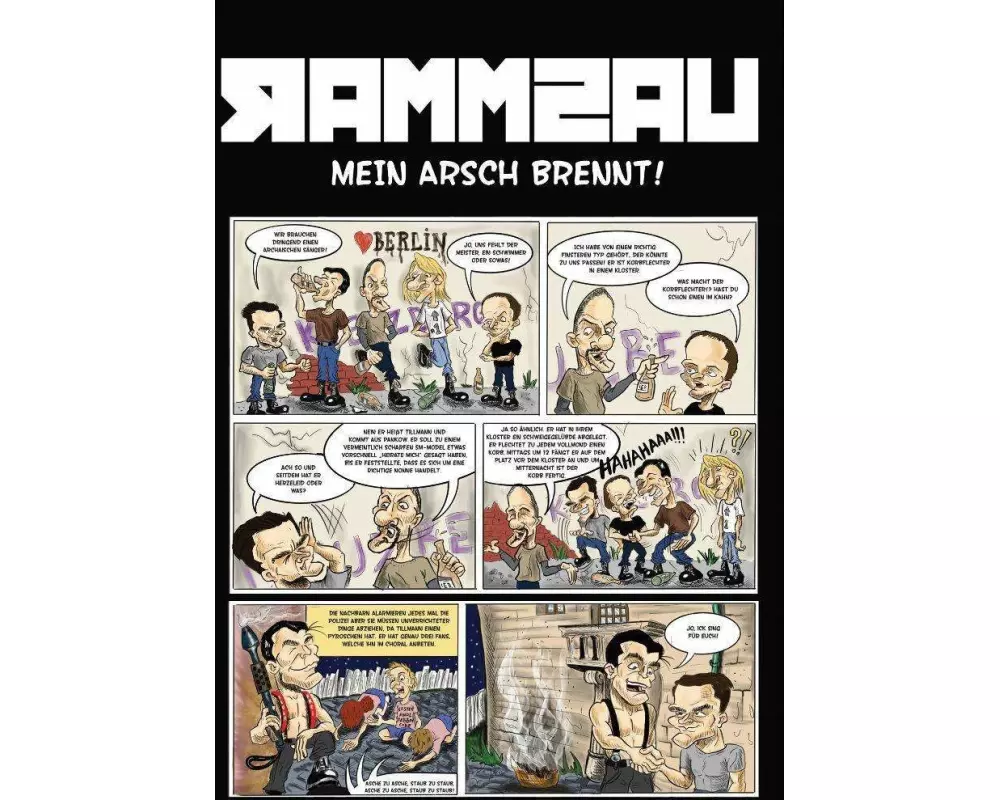 RAMMSAU, mein Arsch brennt! Haerter als Rammstein - sarkastischer als Eisbrecher