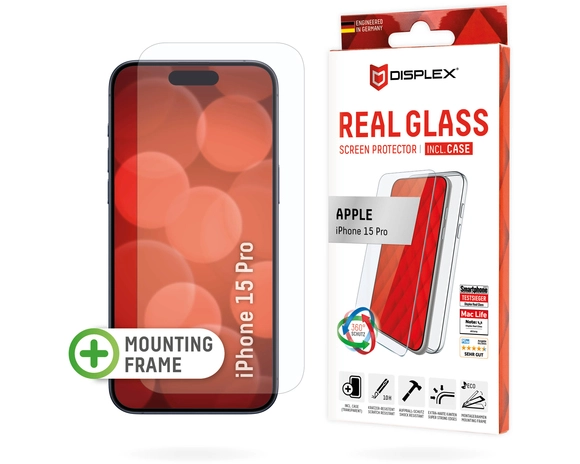 DISPLEX REAL GLASS + CASE IPHON