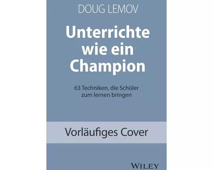 Unterrichte wie ein Champion