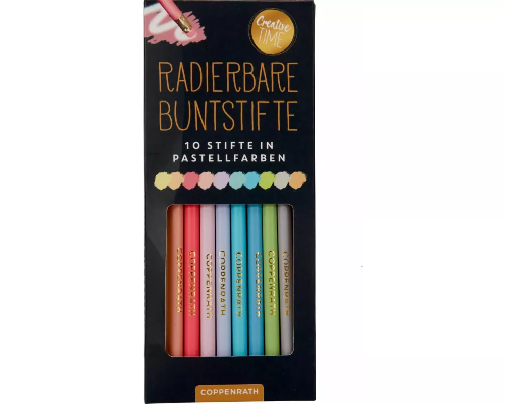Radierbare Buntstifte