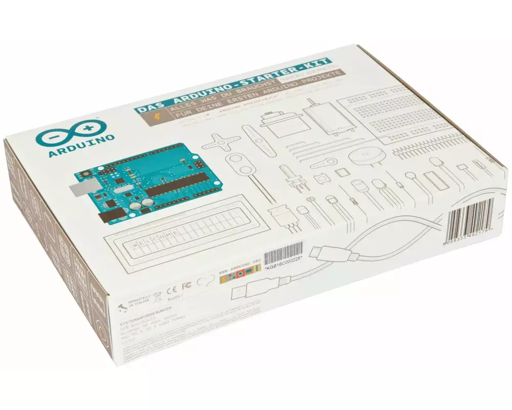 Arduino Starter Kit Arduino Uno R3 Französisch
