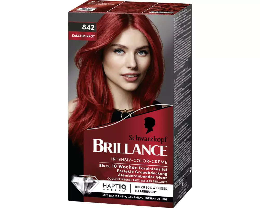 Schwarzkopf BRILLANCE Haarcoloration 842 Rot
