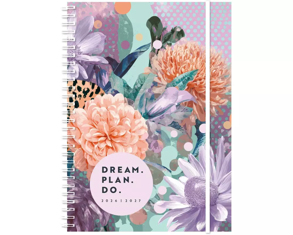 Simplex Emotions Weekly A5 Touch 2026/2027, Flowers