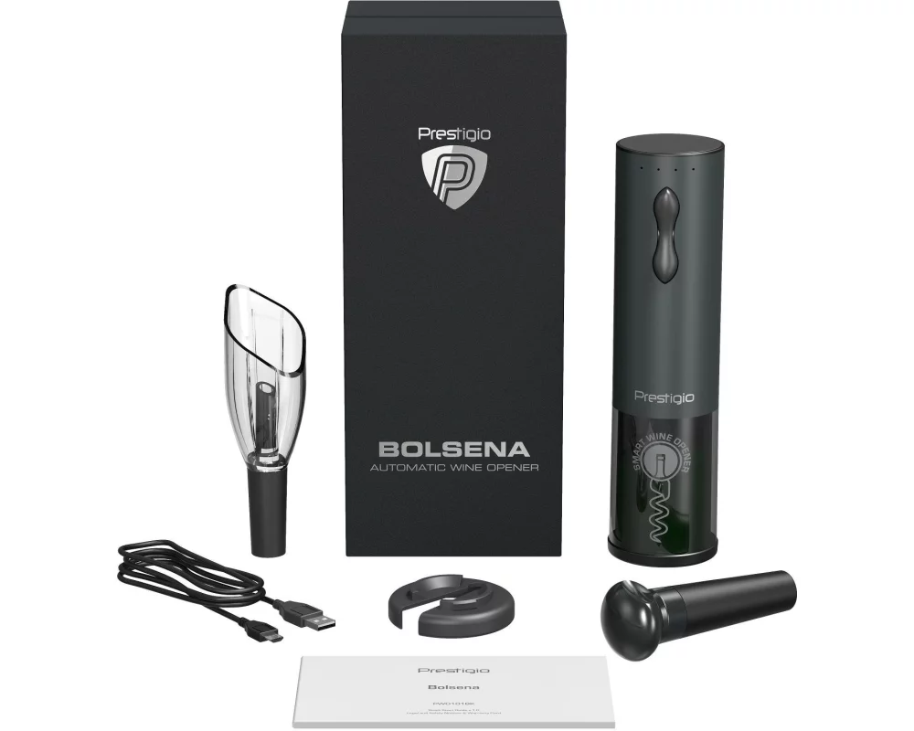 Prestigio Flaschenöffner Garda Silber