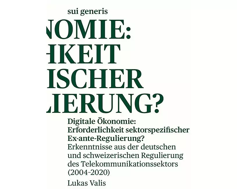 Digitale Ökonomie: Erforderlichkeit sektorspezifischer ex-ante Regulierung?