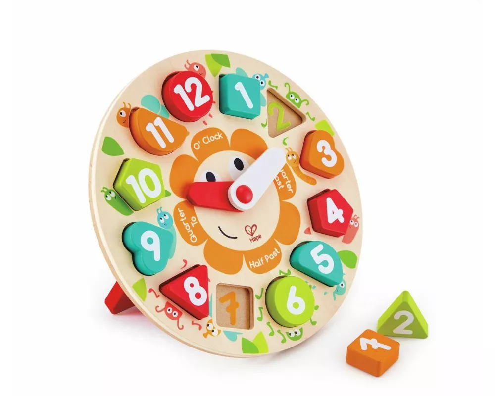 Steckpuzzle Uhr / 13 Teile