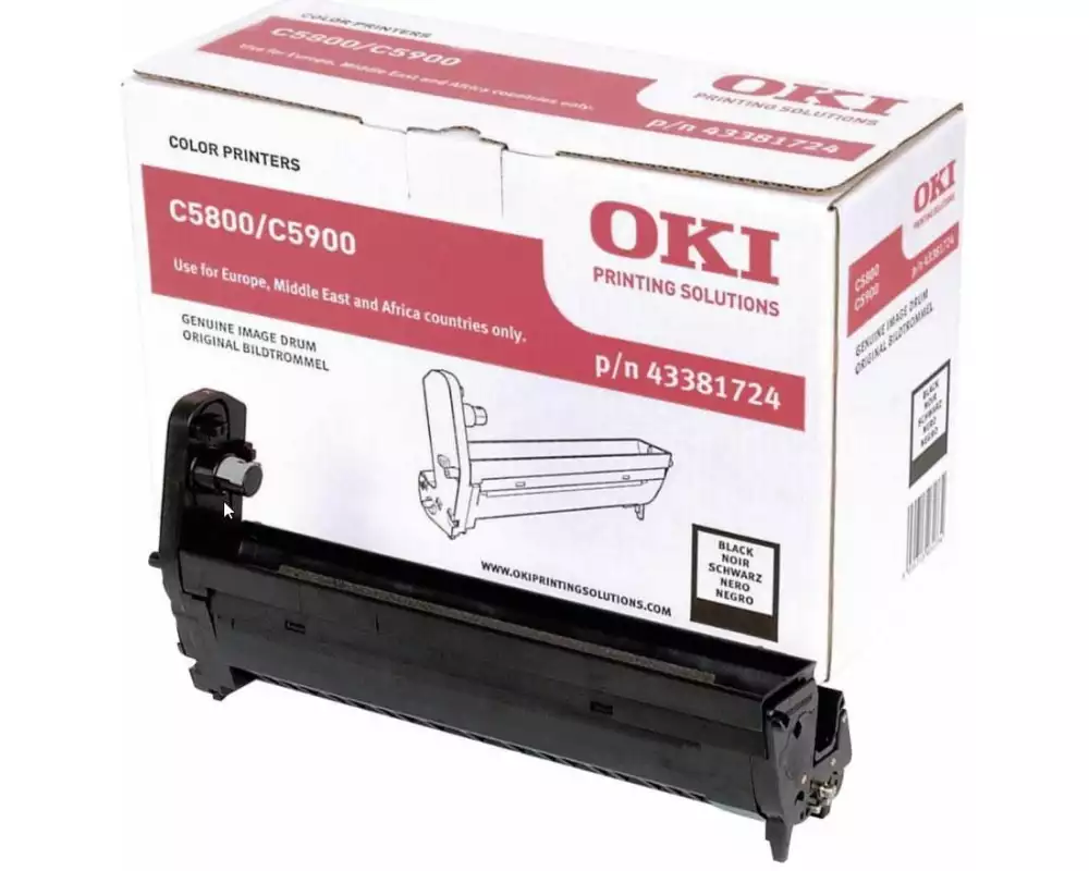 OKI Trommel 43381724 Black