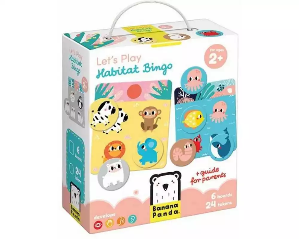Banana Panda Kinderspiel Habitat Bingo