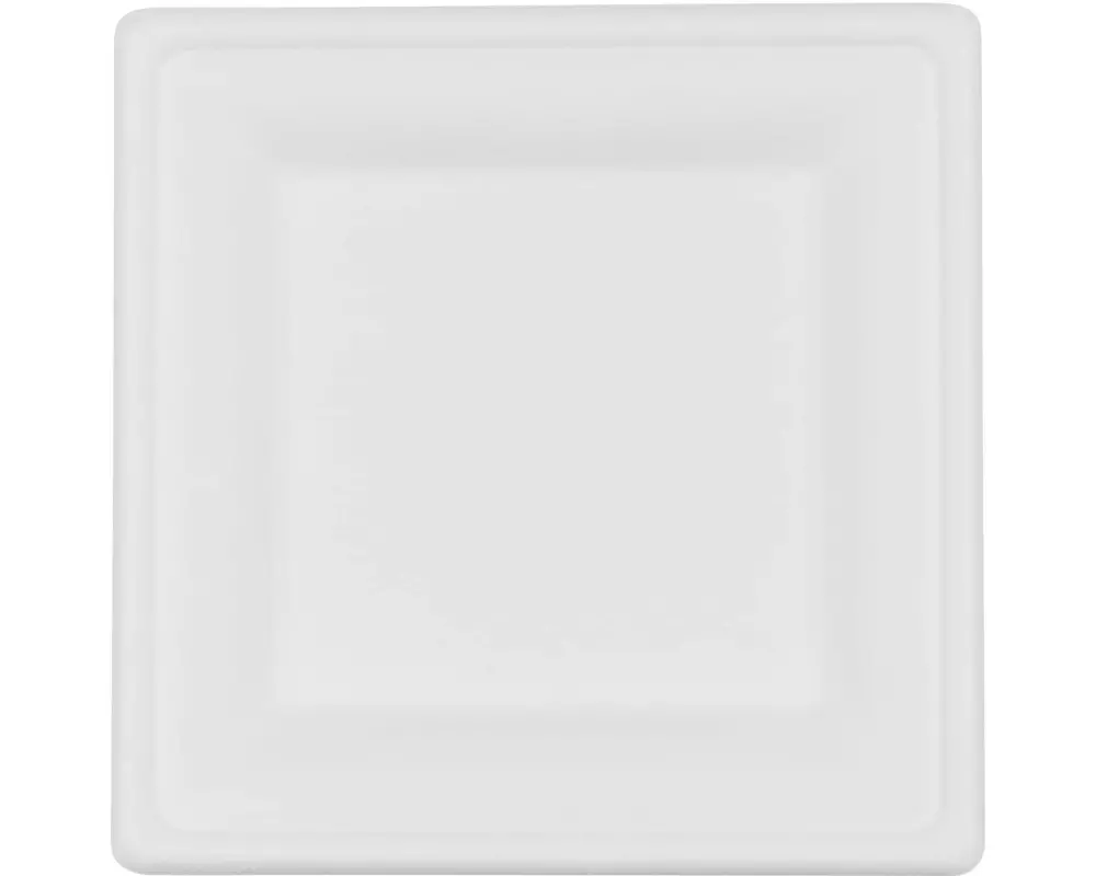 FURBER Einwegteller 20 cm, 50 Stück, Weiss