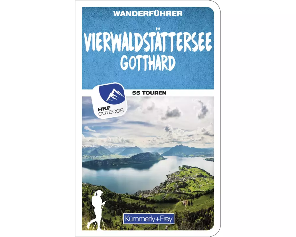 Kümmerly+Frey Wanderführer Vierwaldstättersee, Gotthard