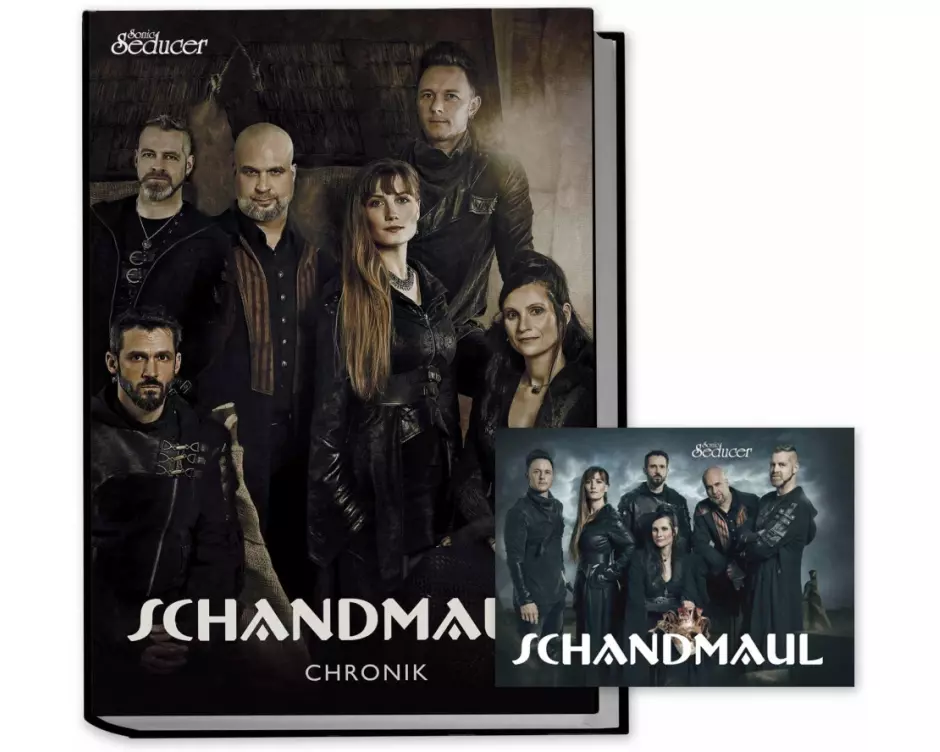 Schandmaul Chronik. Hardcover auf 499 Exemplare limitiert + handnummeriert mit exkl., sign. Postkarte