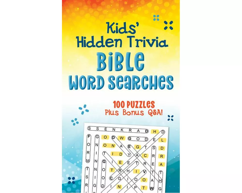 Kids' Hidden Trivia Bible Word Searches