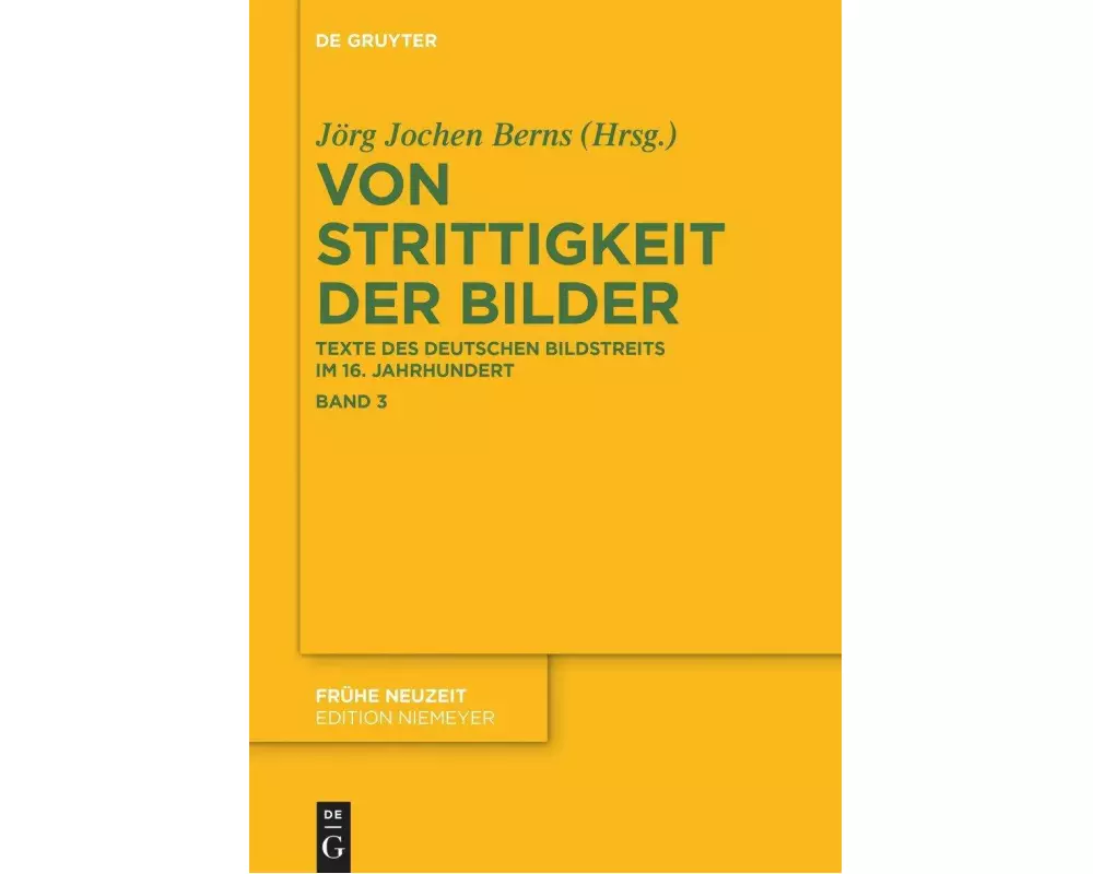 Von Strittigkeit der Bilder