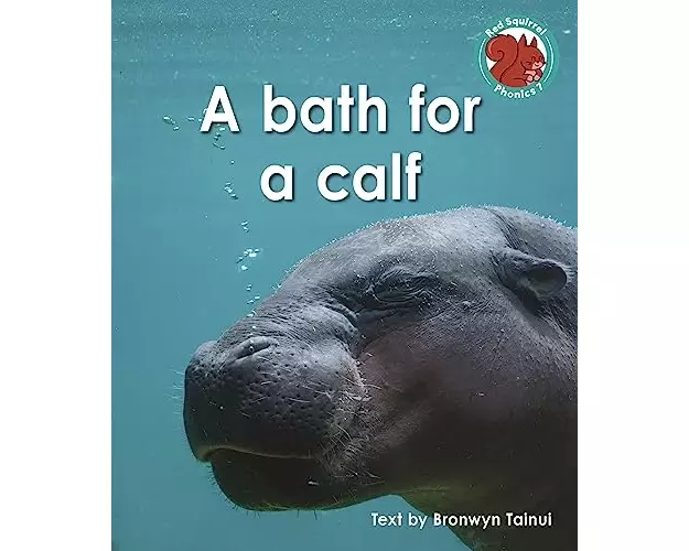 A bath for a calf