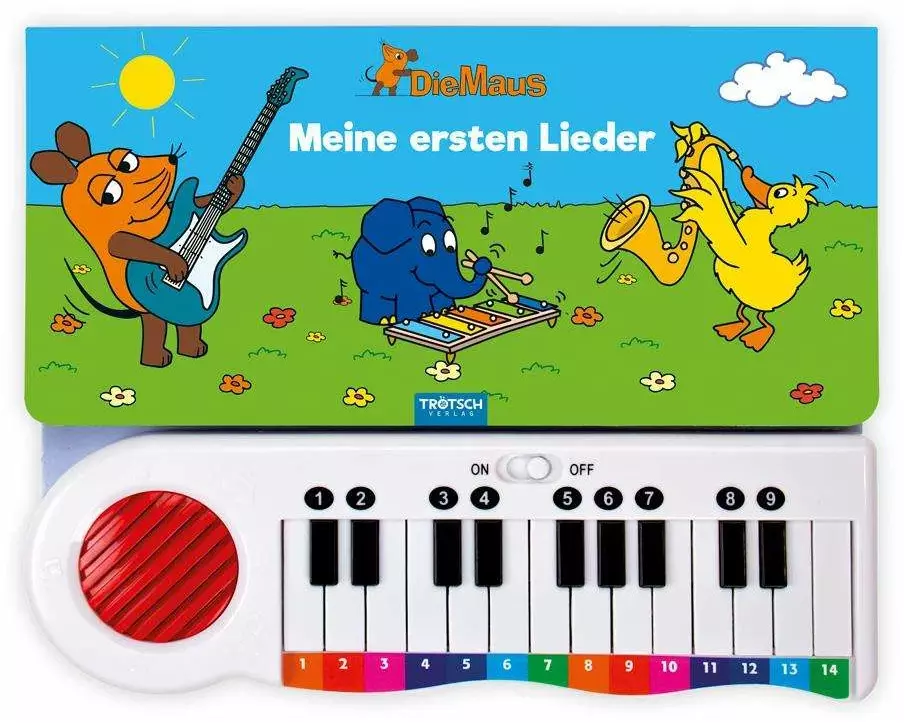 Trötsch Die Maus Klavierbuch Meine ersten Lieder Soundbuch Liederbuch