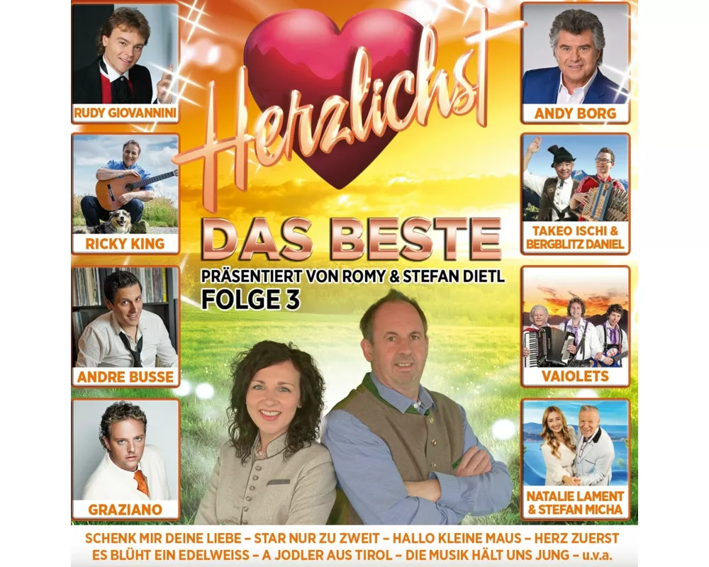Herzlichst-Das Beste präsentiert von Romy & Stef