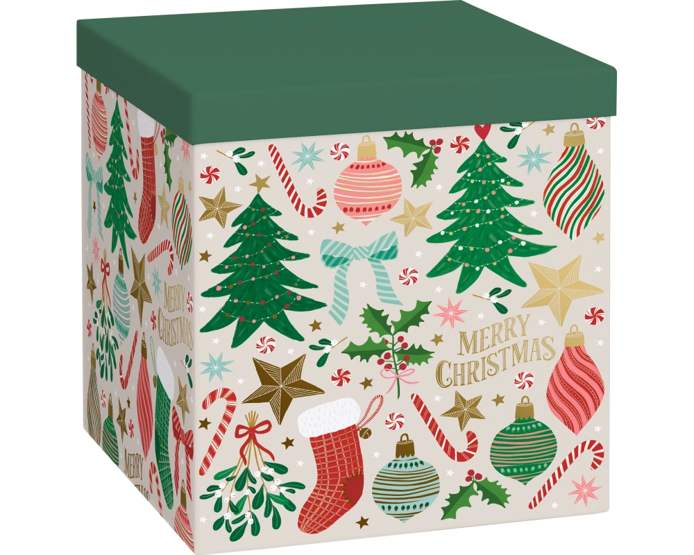 STEWO Geschenkbox Chralize 2551505699 beige 23x23x24cm