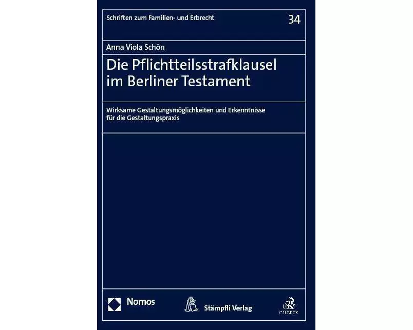 Die Pflichtteilsstrafklausel im Berliner Testament