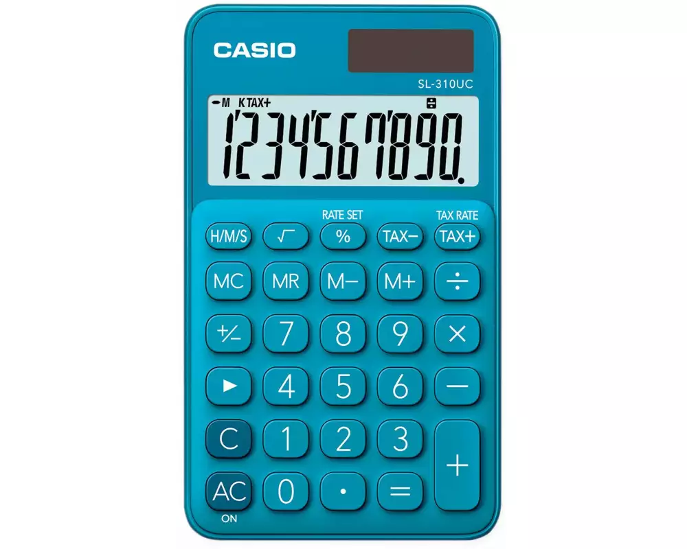 Casio Taschenrechner SL-310UC-BU Blau