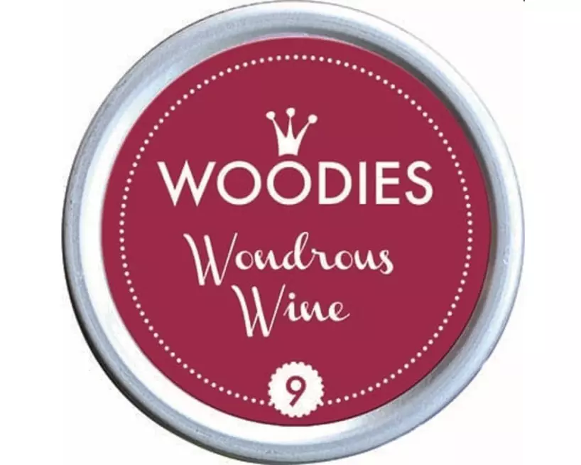 Woodies Stempelkissen Wondrous Wine, 1 Stück