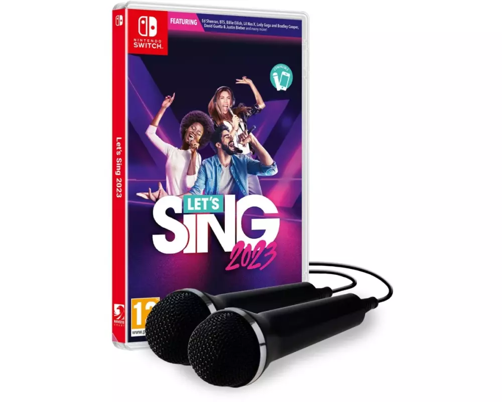 GAME Let's Sing 2023 + 2 Mics