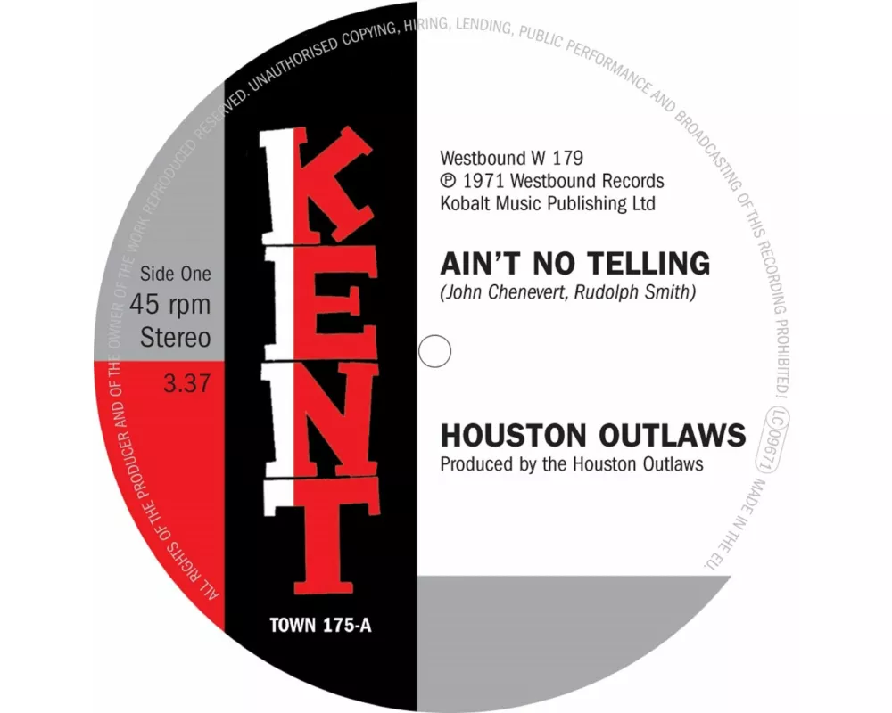 Ain't No Telling (7inch Single)