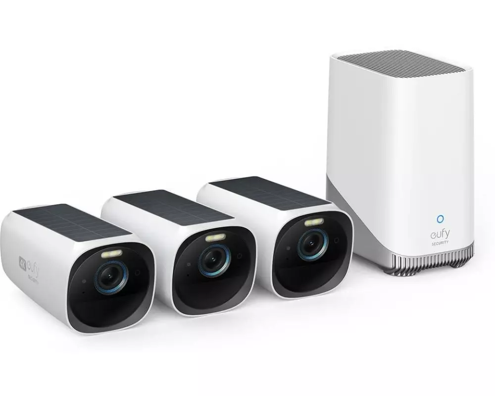 eufy eufyCam S330 (eufyCam 3) 3-Cam Kit