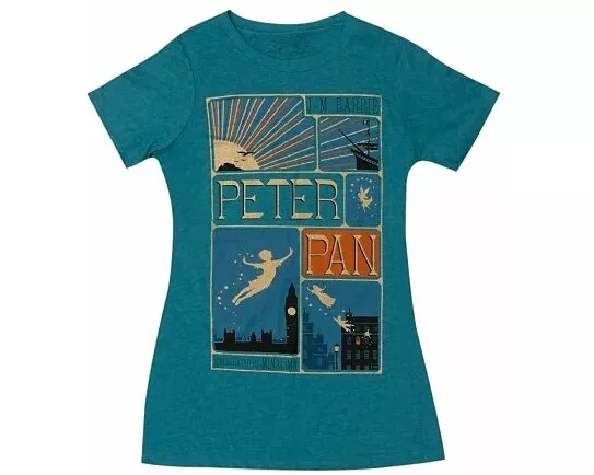 MinaLima: Peter Pan Women's Crew T-Shirt Small
