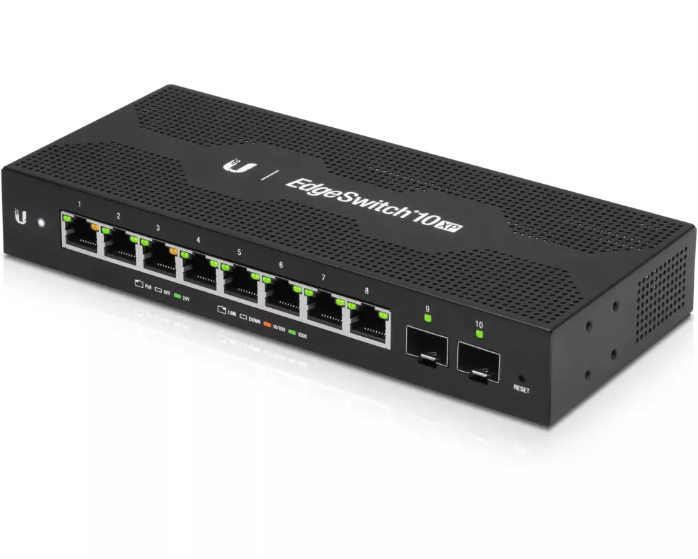Ubiquiti PoE Switch EdgeSwitch ES-10XP 10 Port