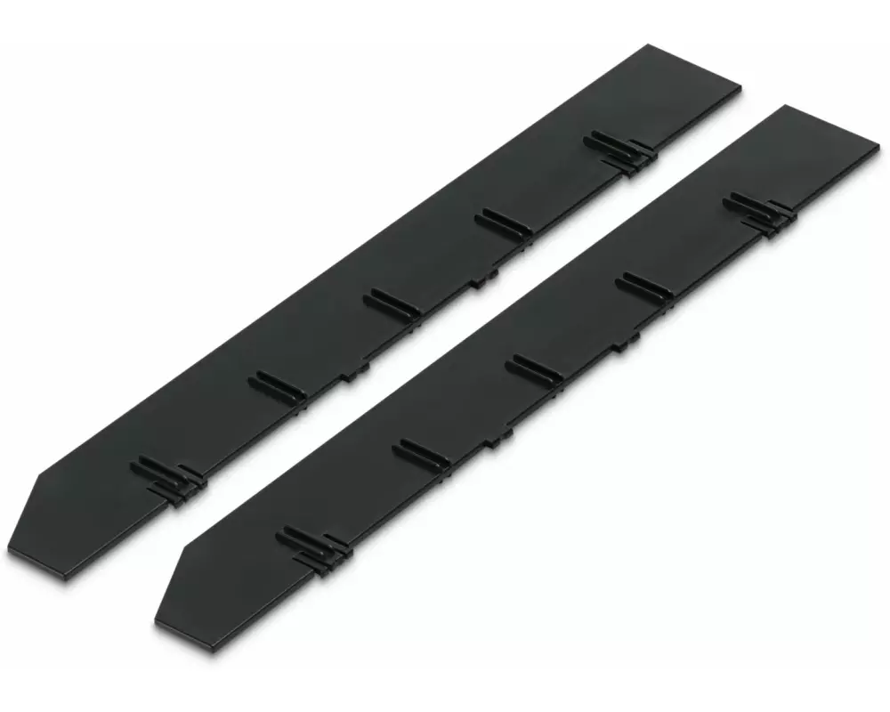 Styro Schubladenelement Unterteilung 2 Stück, Schwarz