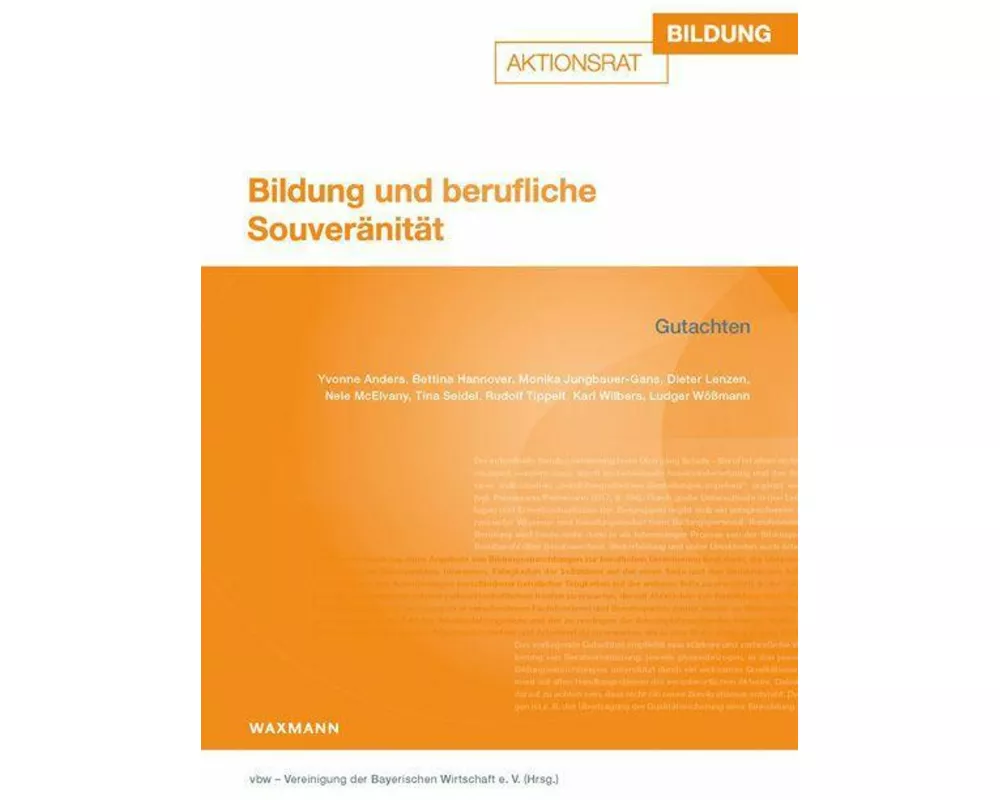 Bildung und berufliche Souveränität
